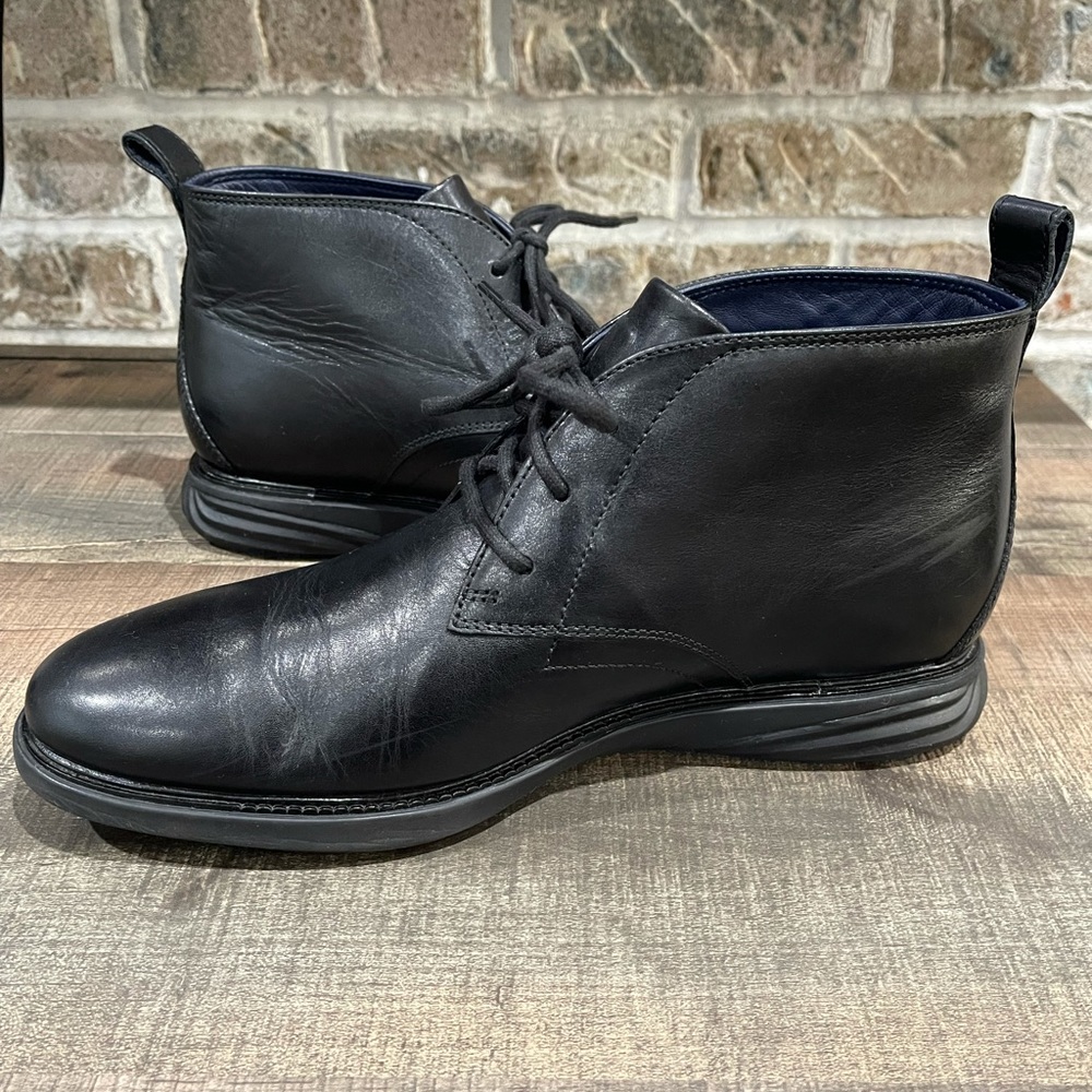 Mens Cole Haan Grandevølution Chukka 9M Black